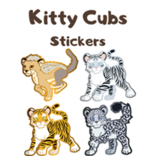 Kitty Cub Stickers