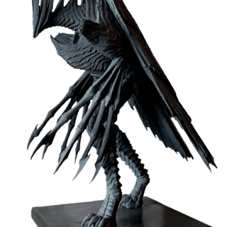 Mega mini-statue