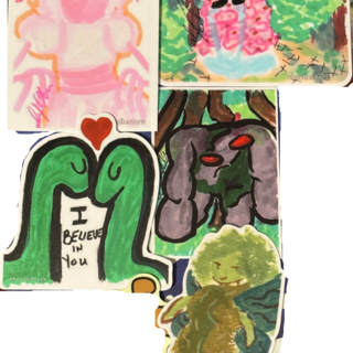 48-Hour Cryptid Sticker Pack