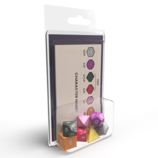 RPG Color-Coded Dice Set