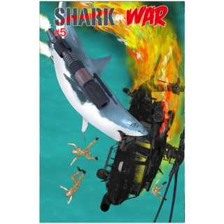 Shark of War #5 Base Cover