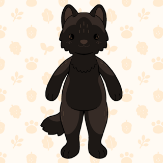 Briar Wolf Plush