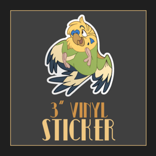 3" VINYL STICKER