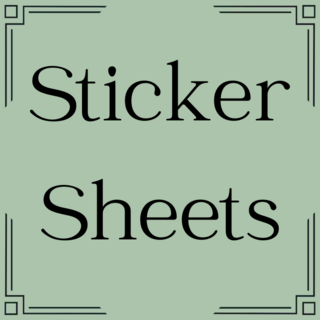 6X9" Sticker Sheet