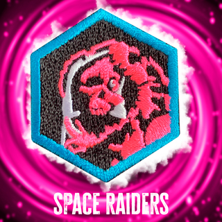 Space Raiders Hex Mission Patch