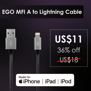 (MFI) USB A to lightning cable