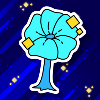 Echo Flower Sticker