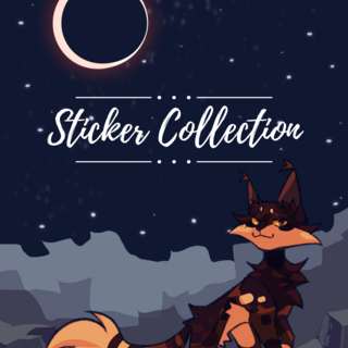 A5 Size Stickerbook - Sol's Eclipse