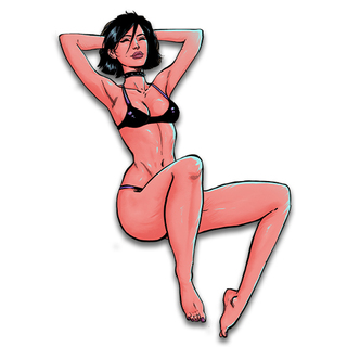 Cassie Bikini Enamel Pin