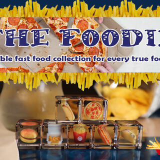 Large D6 (16mm) Dice Set - The Foodie