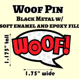 WOOF Pin