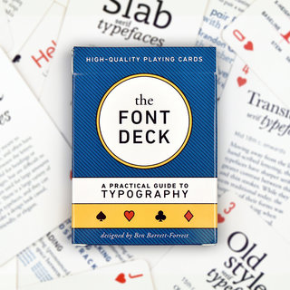 The Font Deck