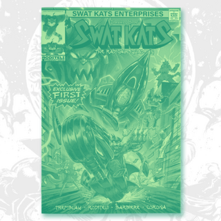 Swat Kats #1 | Cover D by Daz Tibbles (GLOW IN THE DARK)