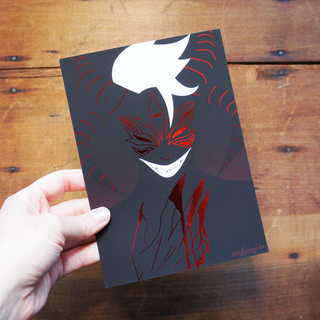 Wrath 5x7 Foil Print