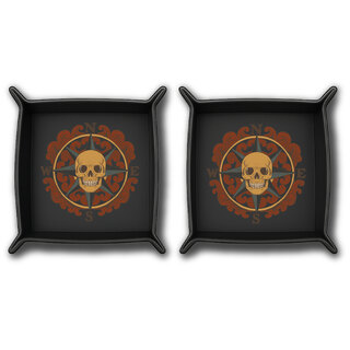 Deluxe Art Printed Dice Trays - 2 Pack