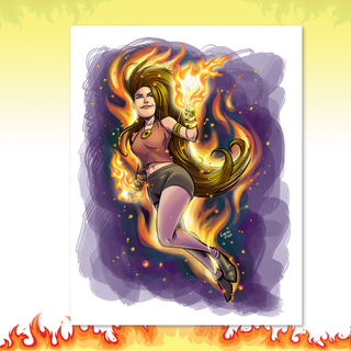 Ember Pinup by Nathan Lueth (Physical)