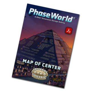 Rifts®: Phase World® Map of Center (Digital)