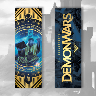 'The Demon Spirit' Deluxe Foil Bookmark