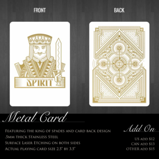 Spirit Metal Card