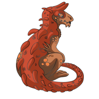 DND Tarrasque pin