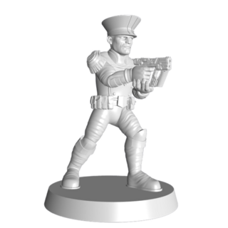Starport Security Squad Miniatures and STLs