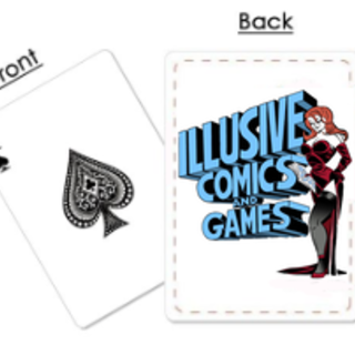 Illusive Comics Playing Cards