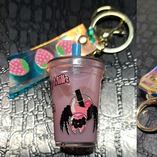 Strawberry Milk Tea Boba Shaker