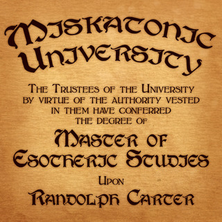Miskatonic University Diploma