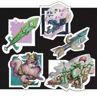 Quenshin Sticker Set
