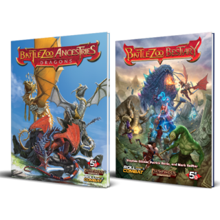 Battlezoo Bestiary & Ancestries: Dragons Hardcover & PDF