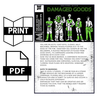 The Rejects Trifold Print + PDF