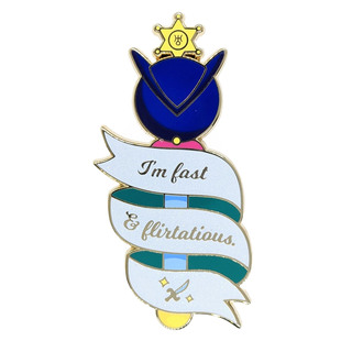 "I'm Fast & Flirtatious" Pin