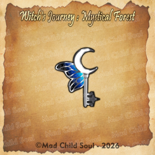 Mini Pin - Night Wings Key