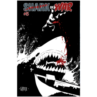 Shark of War #5 JC Grande Jaws Cover
