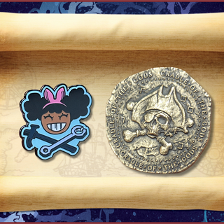 [Bundle] Cecily Pin & Doubloon Coin