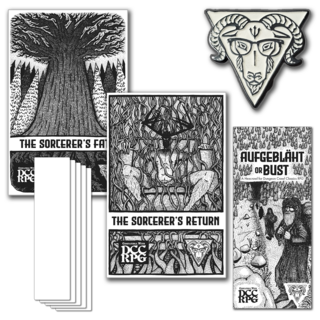 The Sorcerer's Bundle DCC (Print+PDF) + FREE Glow-in-the-Dark Enamel Pin ($10 Value!)