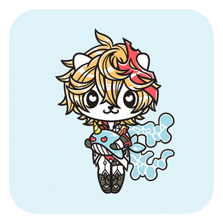 Genshin Impact Childe Enamel Pin