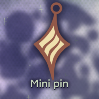 Gold Star Mini Pin