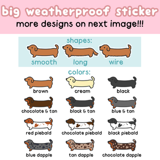 Big Weatherproof Sticker