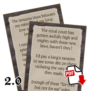 Digital Quest Decks: Urban Encounters (PDF)