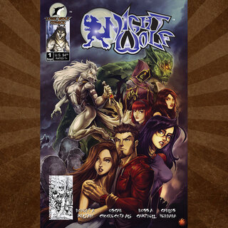 Night Wolf #1 Standard Cover By Carlos Herrera