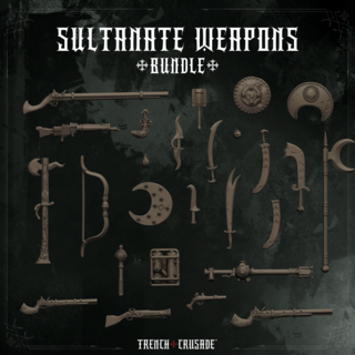 Sultanate Weapon Sprue - Physical