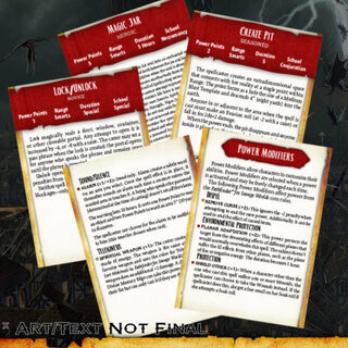 Pathfinder® for Savage Worlds: Advanced Power Cards
