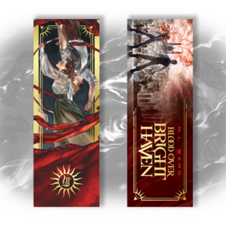 'Blood Over Bright Haven' Deluxe Foil Bookmark