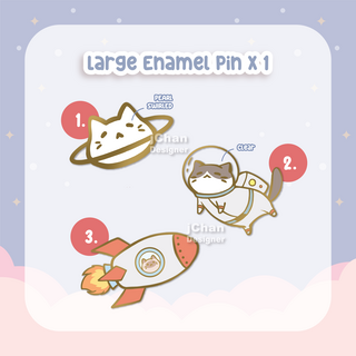 Large Enamel Pin