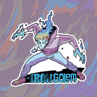 The Iron Golem 3x3 Die Cut Sticker