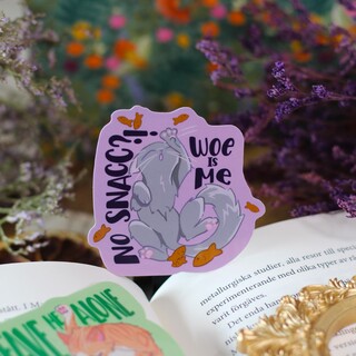 Woe is me sticker