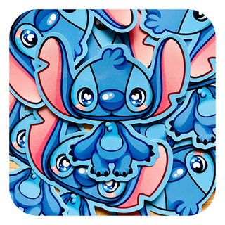 Stitch Vinyl Glossy Sticker