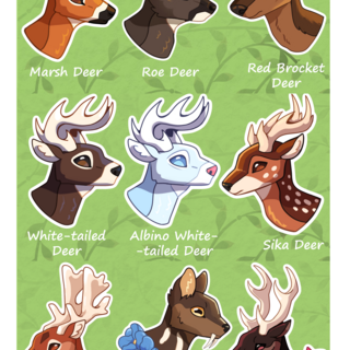 Oh Deer! Preorder Sticker Pack