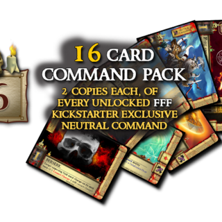 Castle Assault Command Card Pack #2 (16 cards)